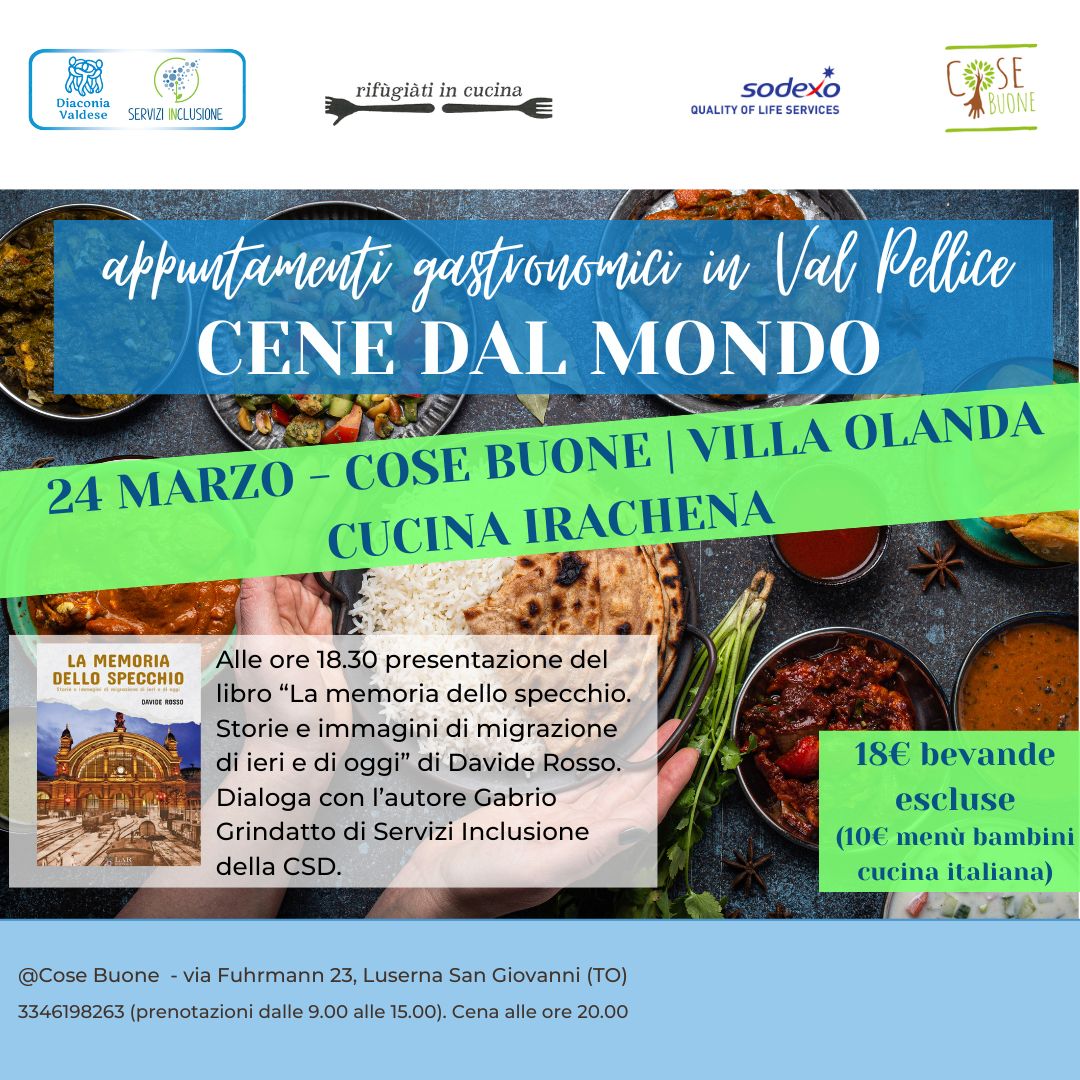 Cene dal mondo a Cose Buone